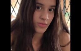 Casting Hardcore Novinha Latina de 18 Mamando