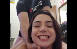 Novinha Linda Pedindo Anal Pesado com Gape