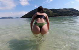 viagem com boquete em público e risco de flagra